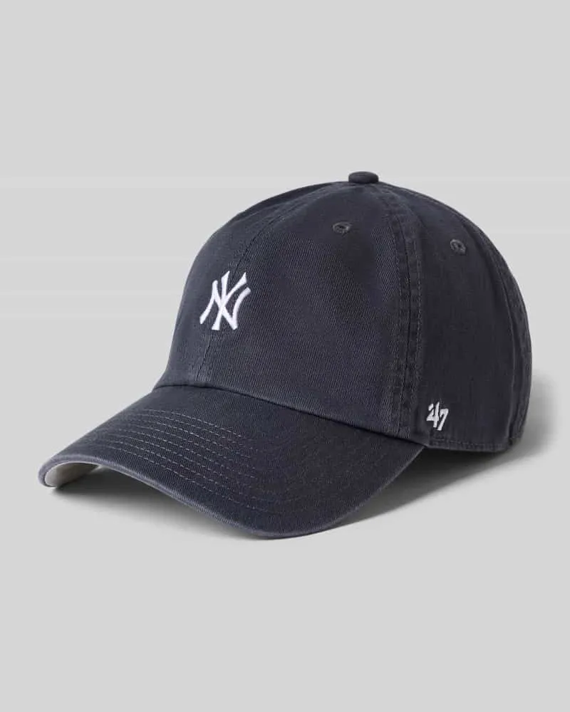 '47 Basecap aus reiner Baumwolle Modell 'NEYYAN Marine