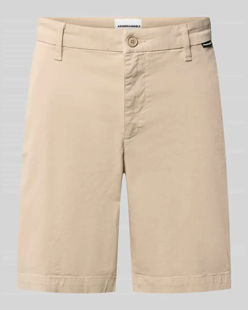 Armedangels Regular Fit Chinoshorts aus Baumwoll-Mix Modell 'CHINO Sand