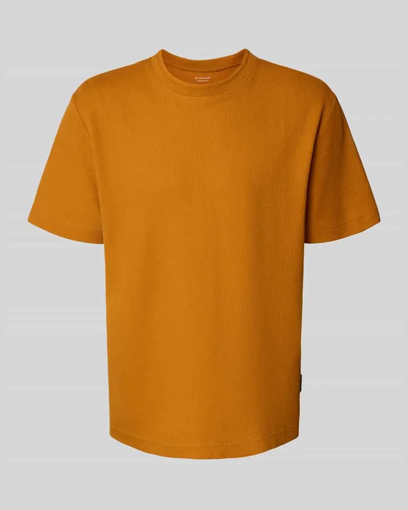 Tom Tailor Regular Fit T-Shirt aus Baumwoll-Mix 