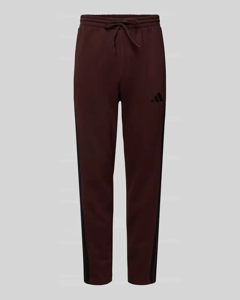 adidas Slim Fit Sweatpants mit Viskose-Anteil Modell 'SHAB Dunkelbraun