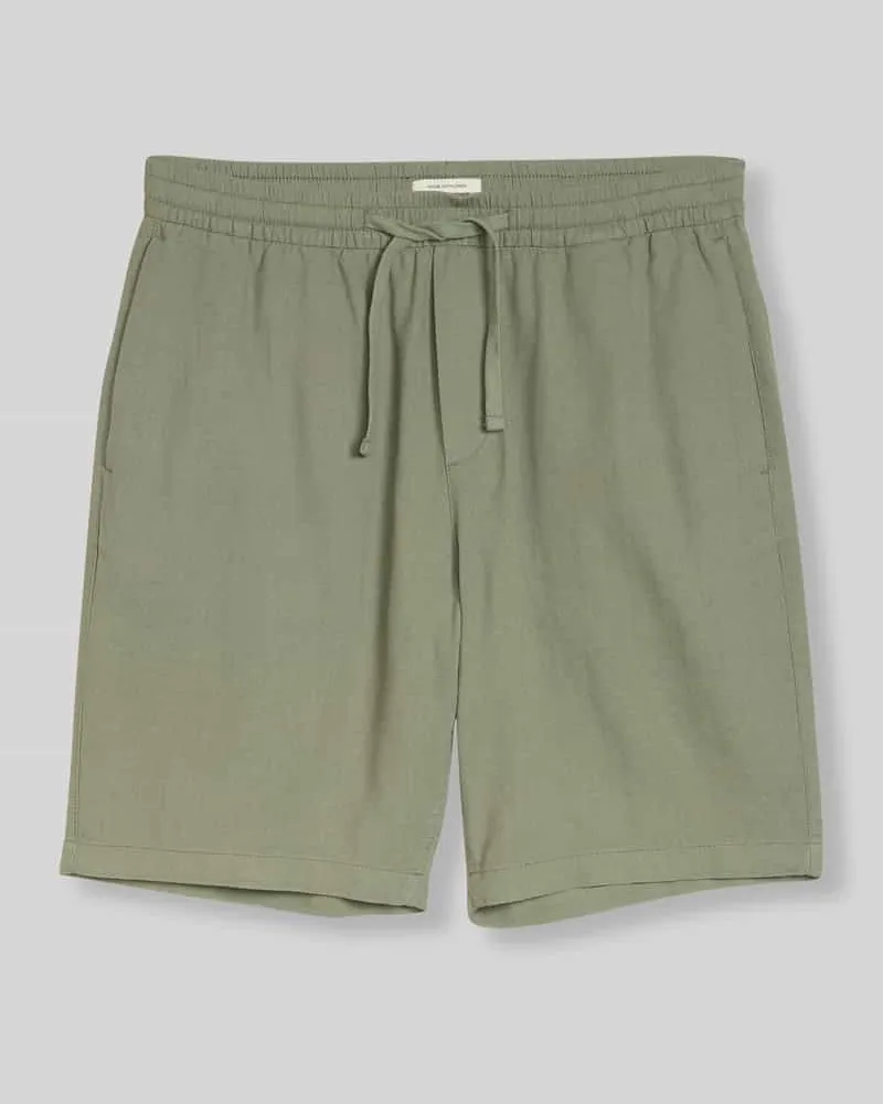 Tom Tailor Regular Fit Bermudas aus Viskose-Leinen-Mix Mint