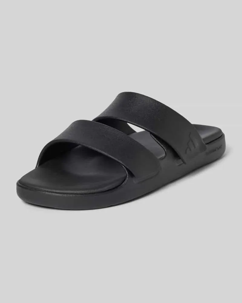 adidas Badeschuhe mit Label-Prägung Modell 'ZNCAPE SANDAL Black