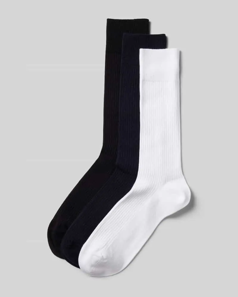 DillySocks Socken in Feinripp-Optik im 3er-Pack 