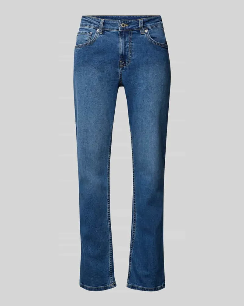 Pepe Jeans Straight Fit Jeans aus Baumwoll-Mix Modell 'CASH 