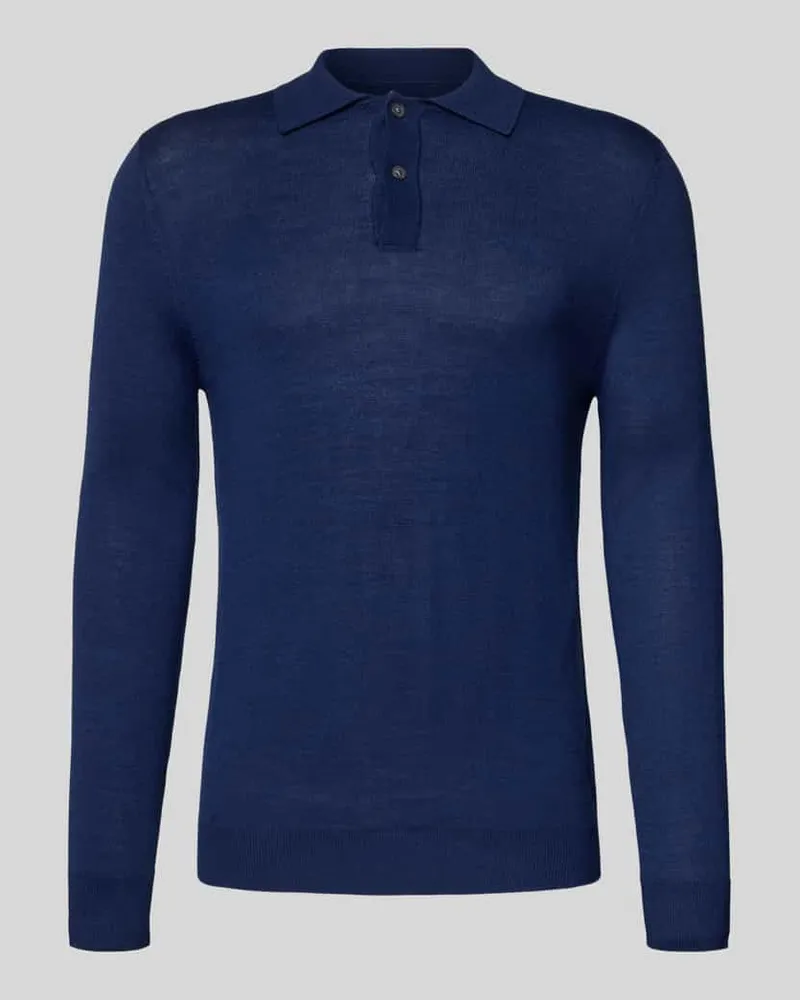 Christian Berg Strickpullover mit Polokragen 