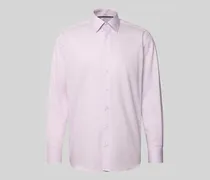 Modern Fit Business-Hemd aus Baumwolle mit Kentkragen