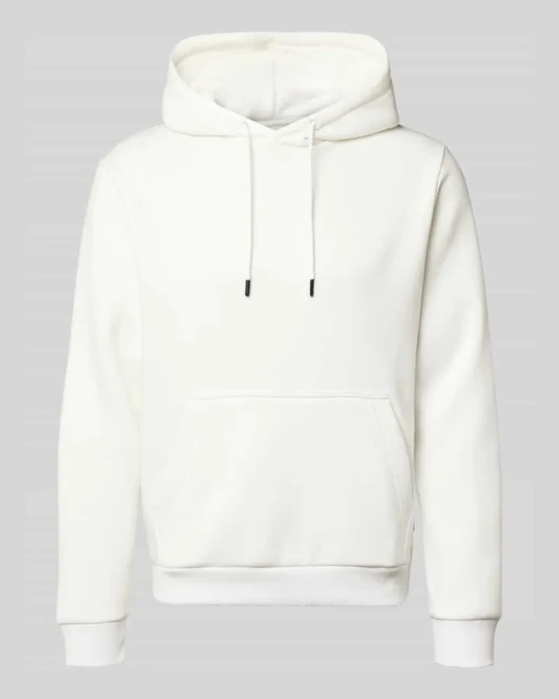 Jack & Jones Hoodie mit Kapuze Modell 'BRADLEY Offwhite