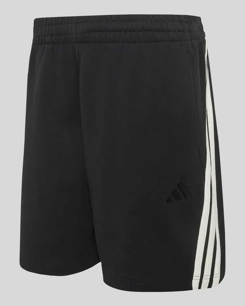 adidas Relaxed Fit Sweatshorts aus reiner Baumwolle Black