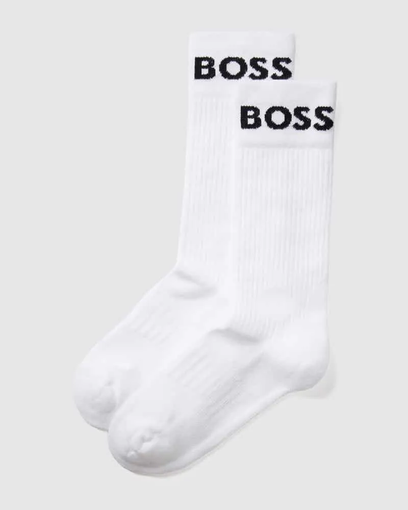 HUGO BOSS Socken mit Label-Print im 2er-Pack 