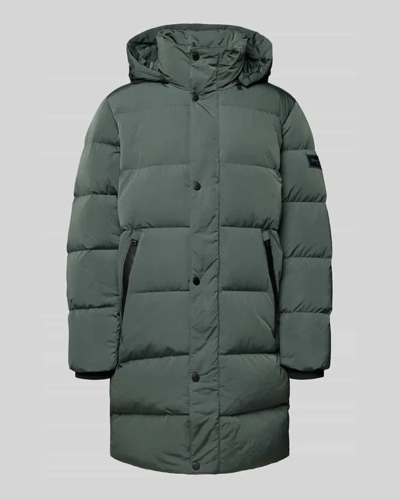 Marc O'Polo Regular Fit Daunenjacke in Crinkle-Optik Graphit