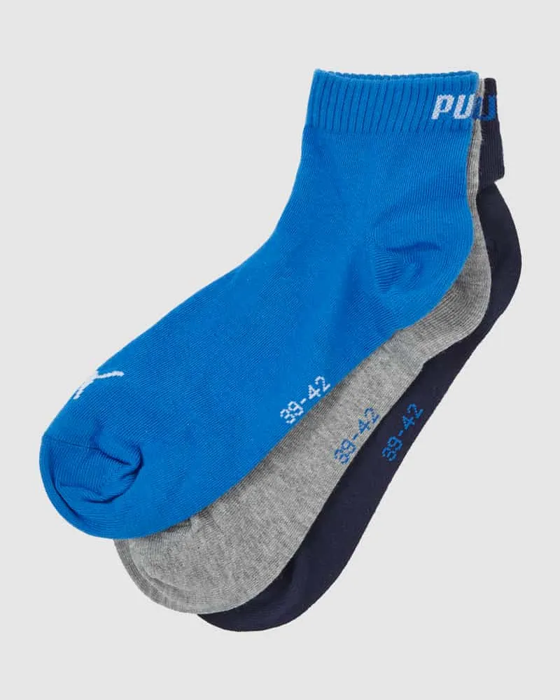 Puma Socken mit Label-Details im 3er-Pack Royal