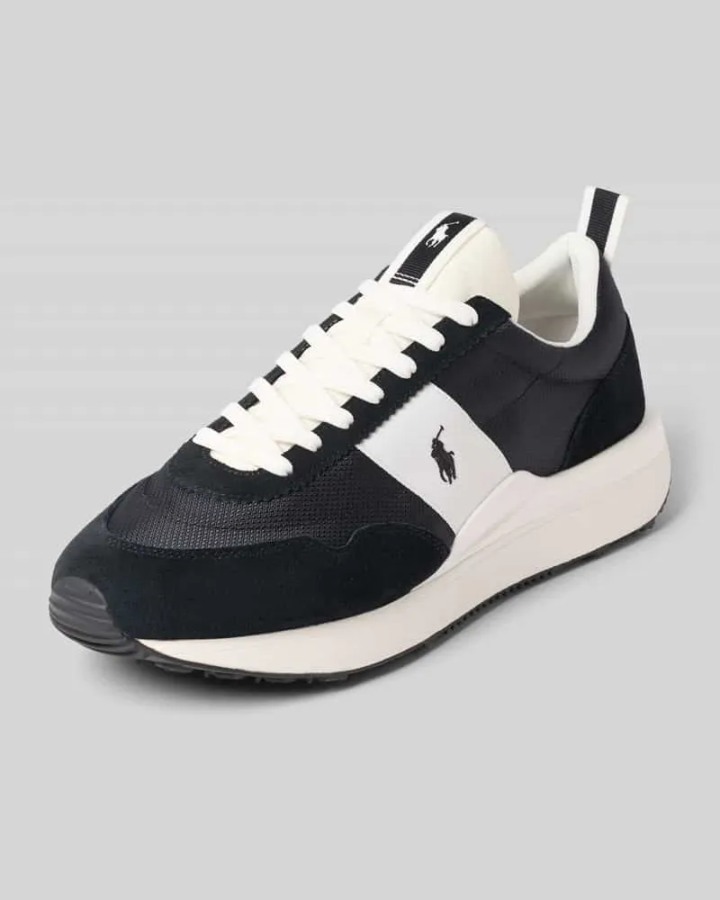 Ralph Lauren Sneaker mit Schnürung Black