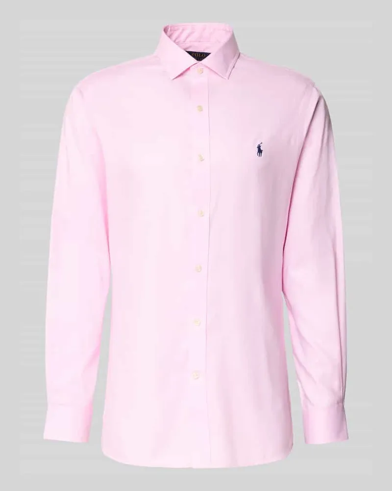 Ralph Lauren Slim Fit Business-Hemd mit Kentkragen 
