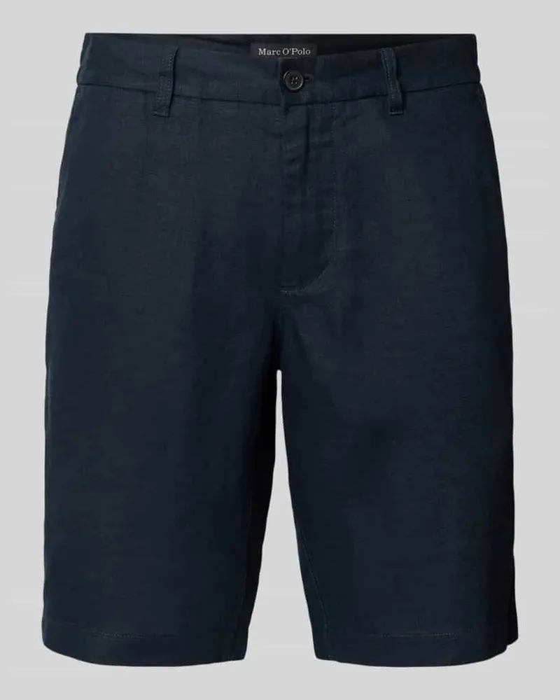 Marc O'Polo Regular Fit Shorts aus reinem Leinen Modell 'RESO JOGGER 
