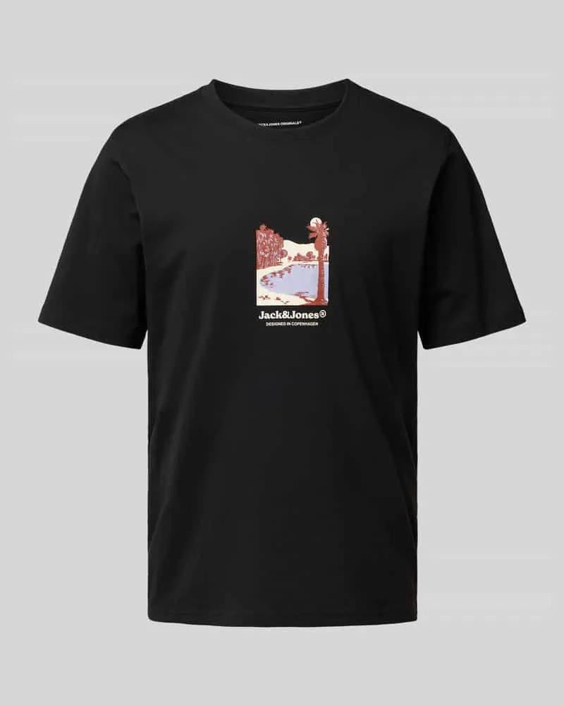Jack & Jones T-Shirt mit Rundhalsausschnitt Modell 'JORSPLIT 