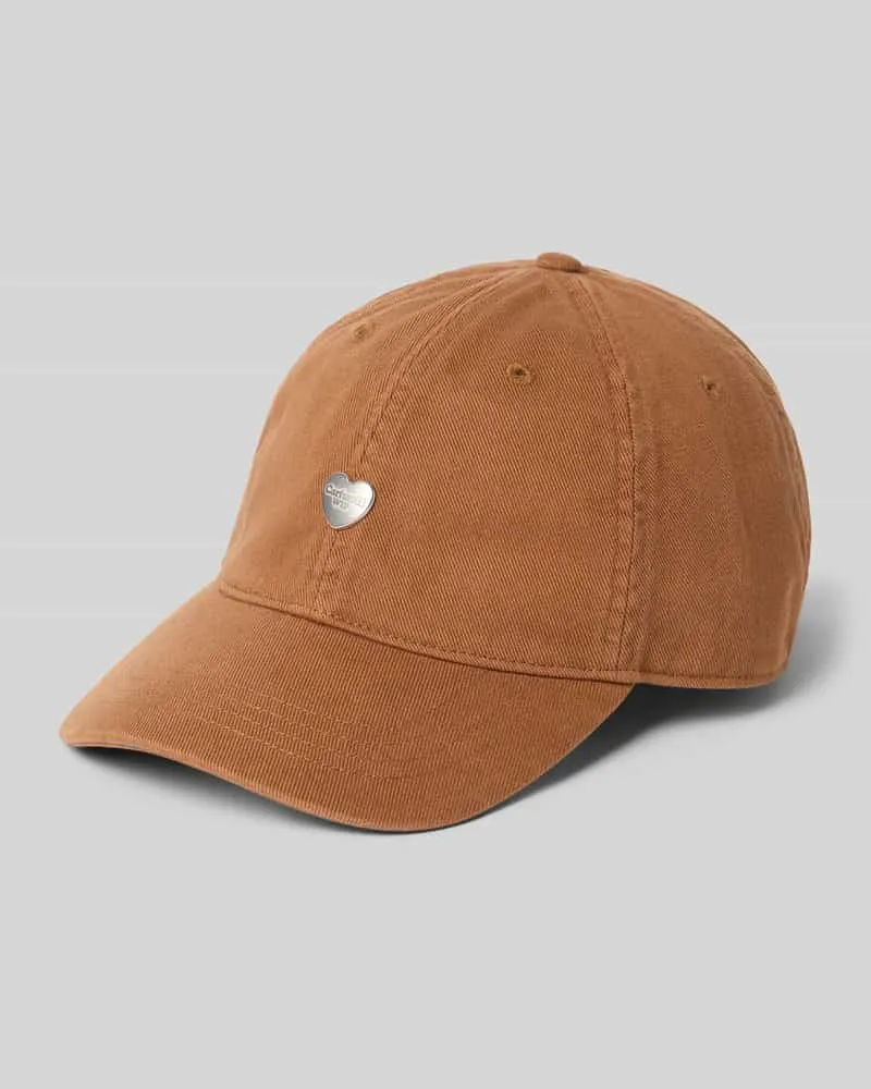 Carhartt WIP Basecap mit Label-Applikation Camel