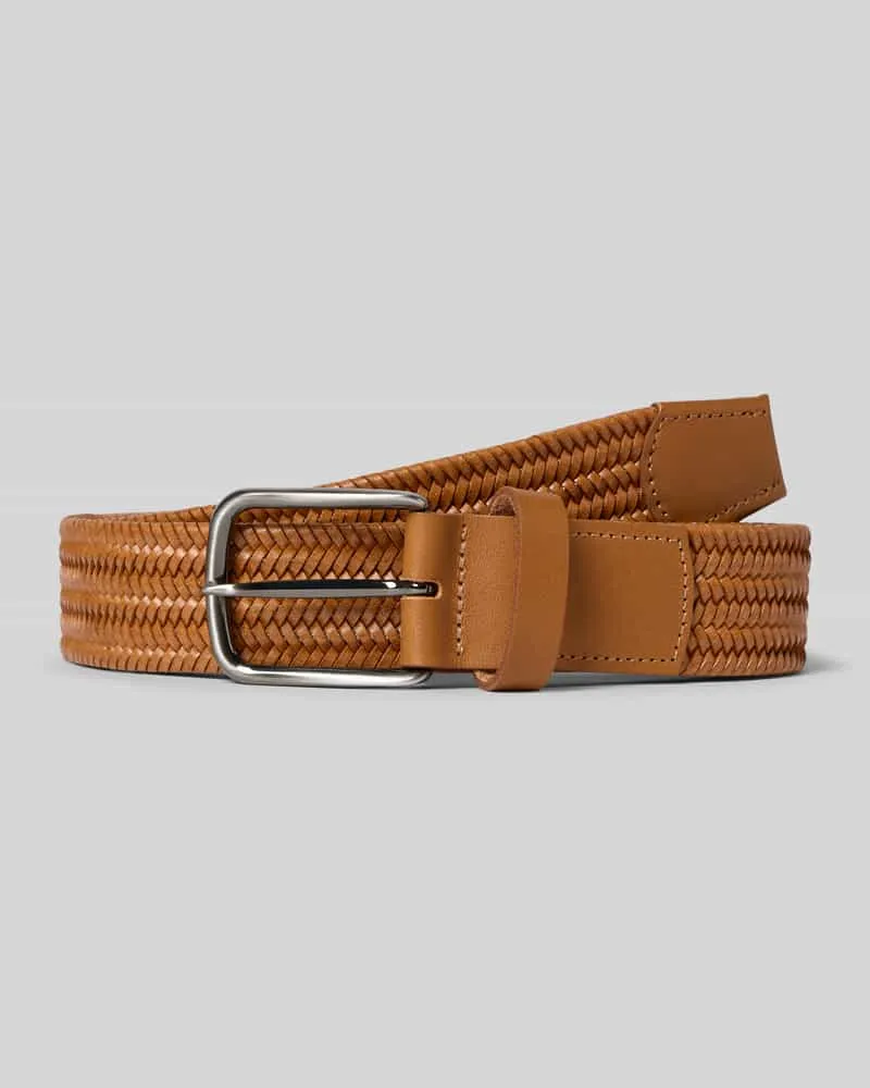 Lloyd Belts Gürtel in Flecht-Optik mit Dornschließe Beige