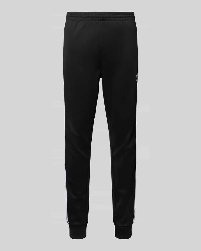 adidas Regular Fit Trainingshose mit Label-Stitching 