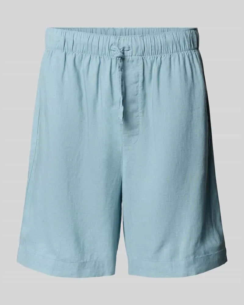 Calvin Klein Pyjama-Shorts aus Leinen-Lyocell-Mix 