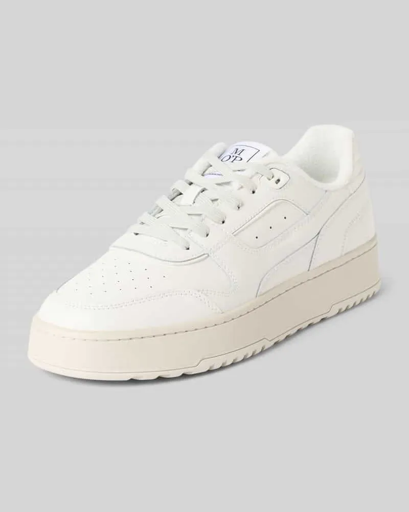 Marc O'Polo Sneaker mit echtem Leder Modell 'CARLO 13A Weiss