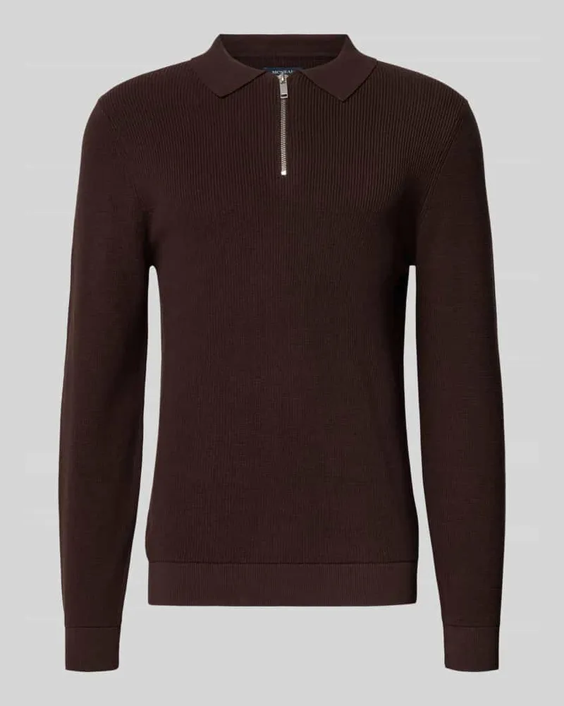 McNeal Strickpullover mit Reverskragen 