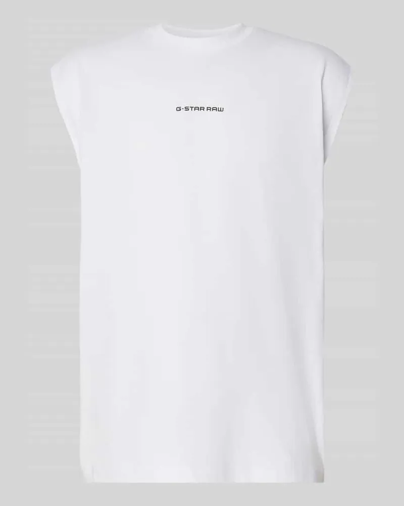 G-STAR RAW Tanktop mit Label-Print Modell 'Boxy 
