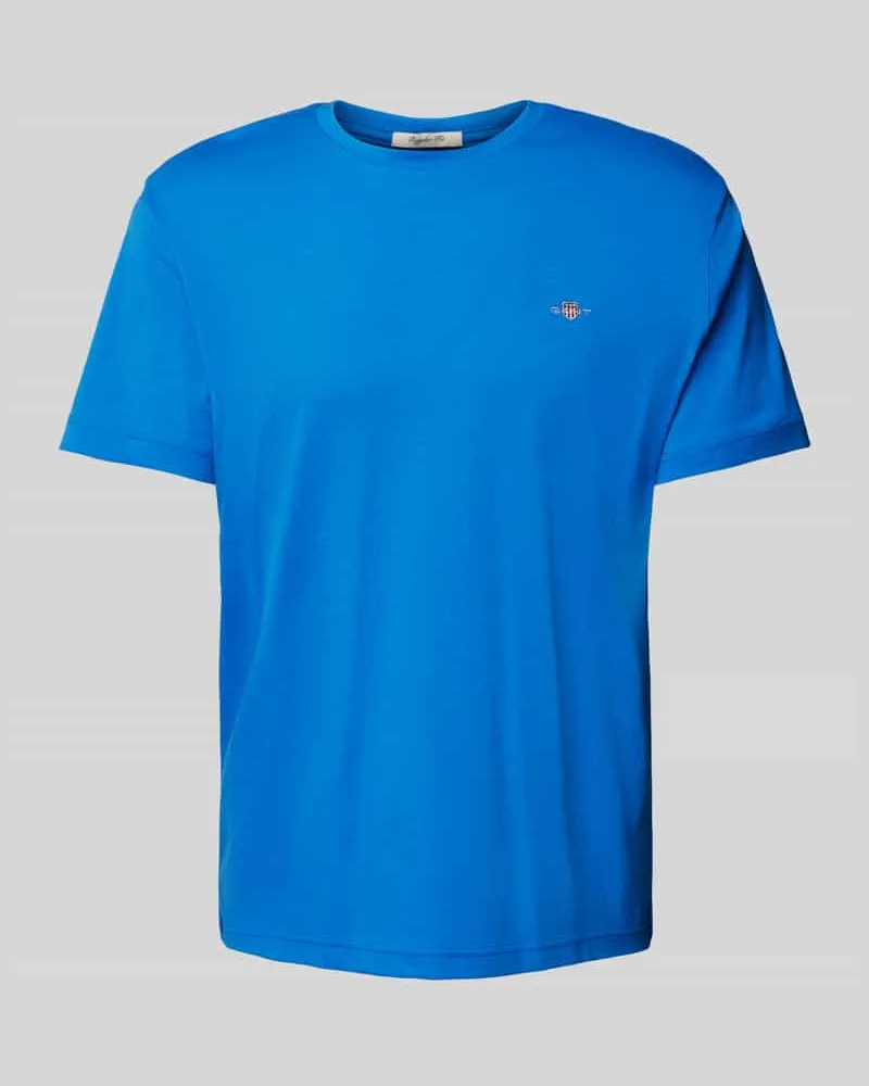 Gant T-Shirt mit Label-Stitching 
