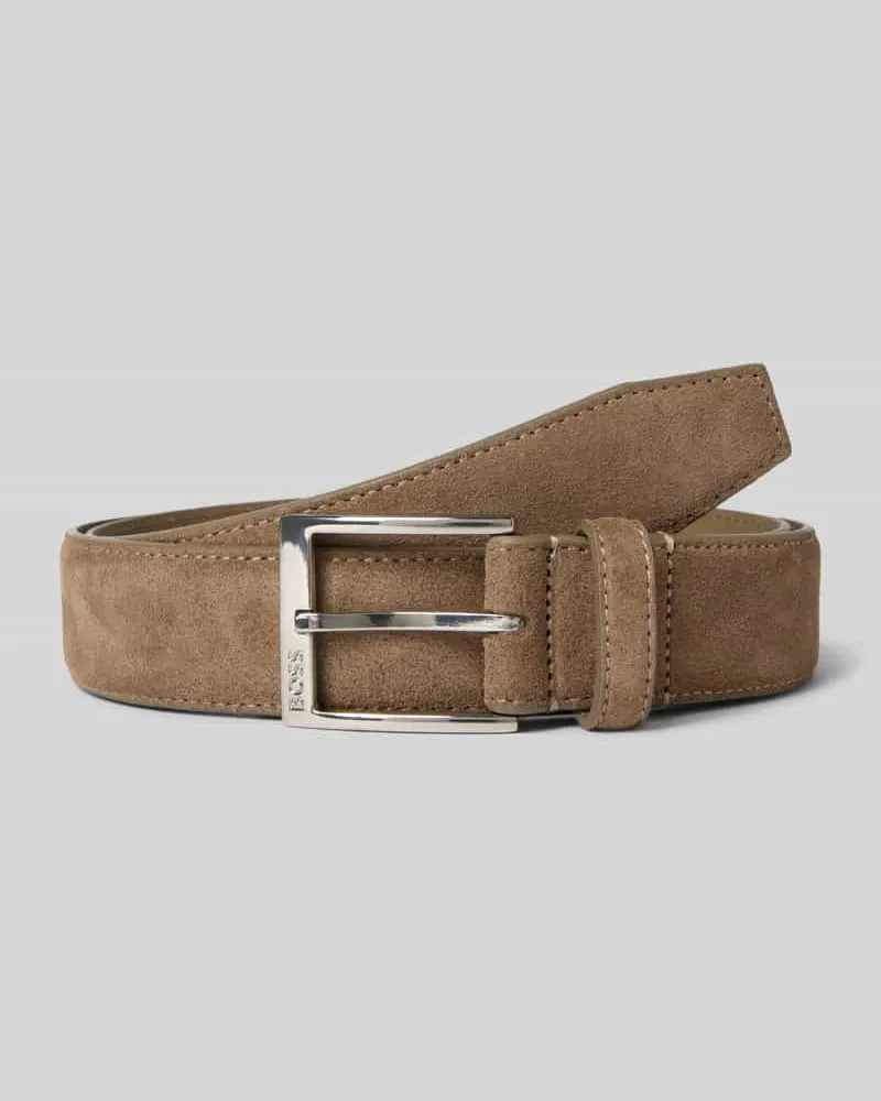 HUGO BOSS Gürtel aus echtem Leder 