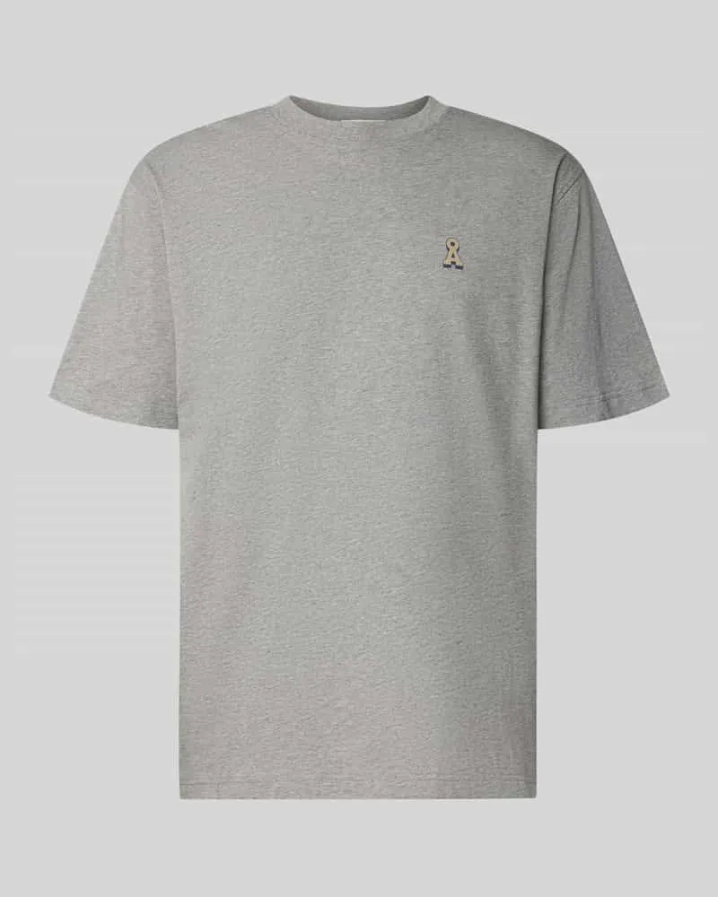 Armedangels Relaxe Fit Oversized Shirt aus reiner Baumwolle Modell 'ICONIC Å MAARKOS Hellgrau