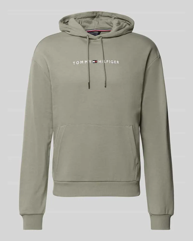 Tommy Hilfiger Regular Fit Hoodie aus Baumwoll-Mix Modell ' OH HOODIE Khaki