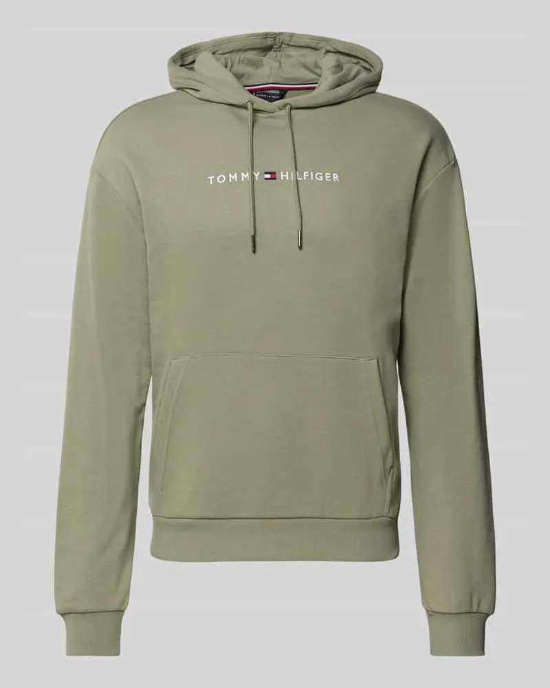 Tommy Hilfiger Regular Fit Hoodie aus Baumwoll-Mix Modell ' OH HOODIE Khaki