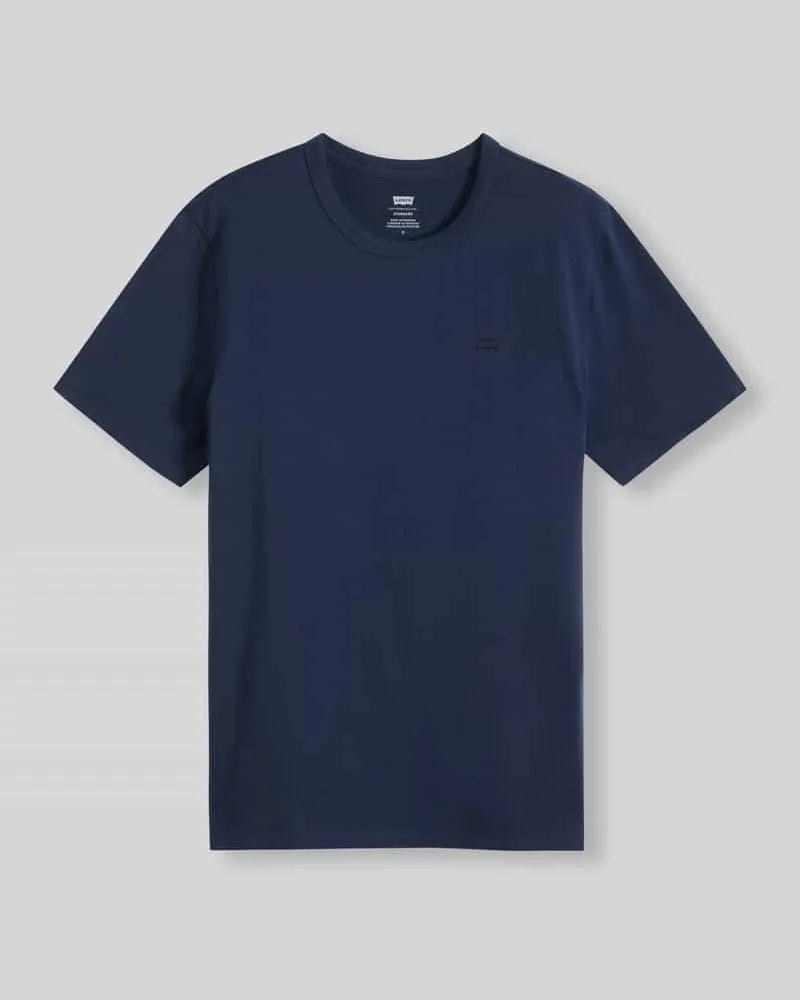 Levi's Regular Fit T-Shirt aus reiner Baumwolle Marine