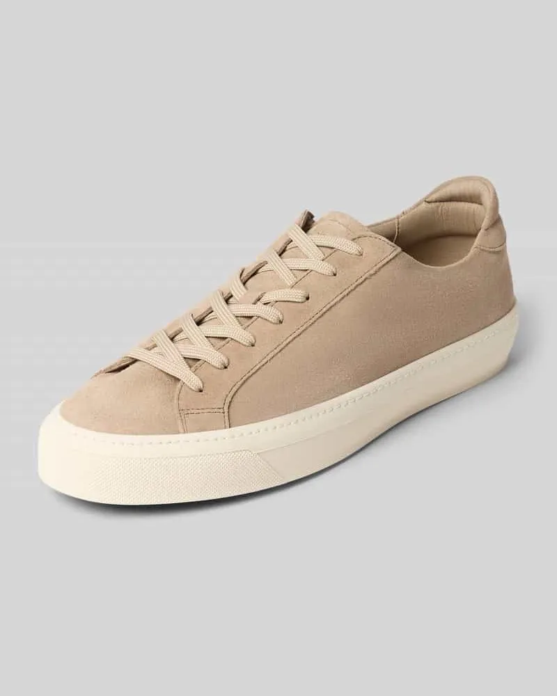 Garment Project Sneaker aus echtem Leder Modell 'Kit Sand