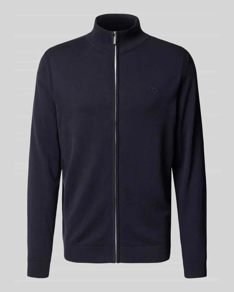 Tom Tailor Regular Fit Strickjacke aus reiner Baumwolle 