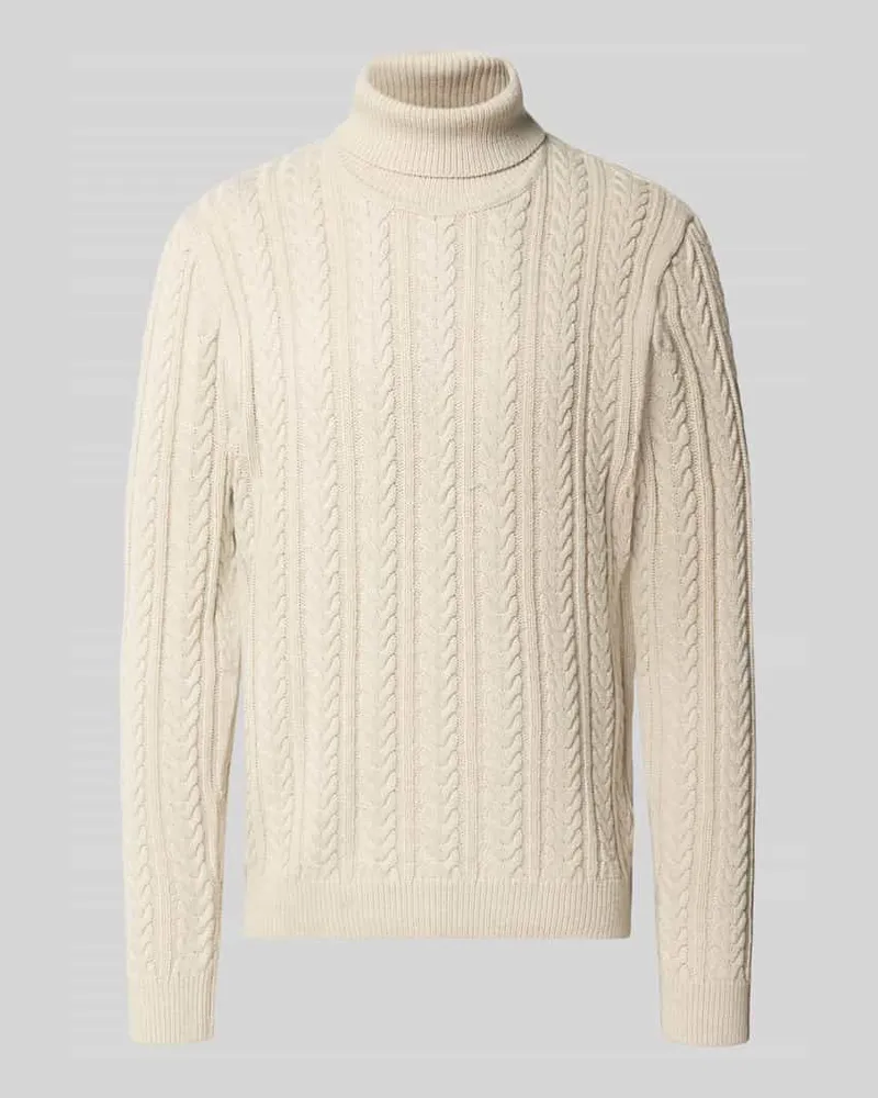 Jack & Jones Strickpullover mit Zopfmuster 