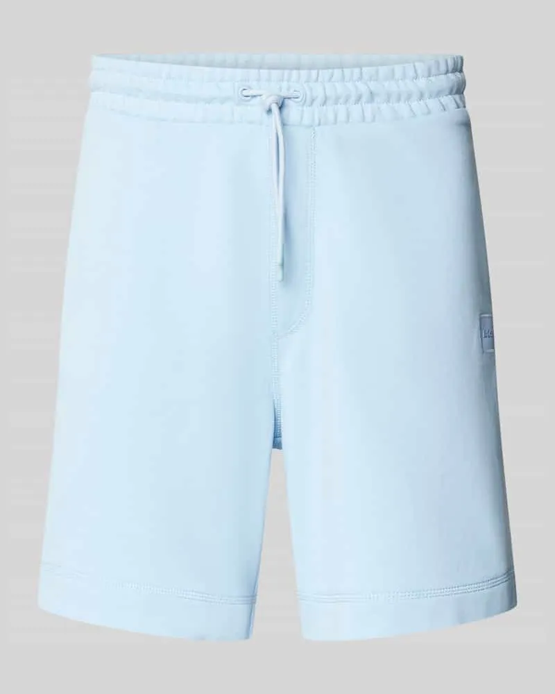 HUGO BOSS Shorts mit Label-Patch Modell 'Sewalk 