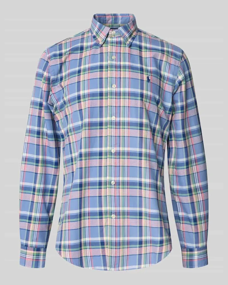 Ralph Lauren Freizeithemd mit Label-Stitching Pink