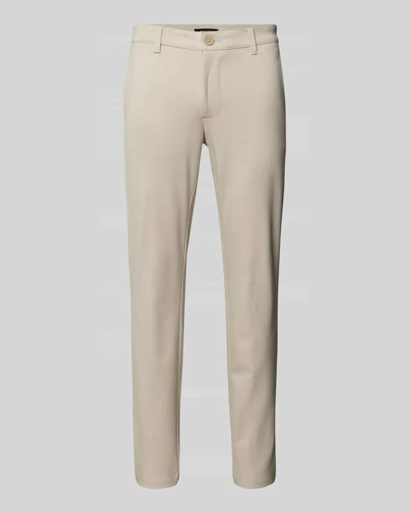 Only & Sons Slim Fit Stoffhose aus Viskose-Mix Modell 'MARK 