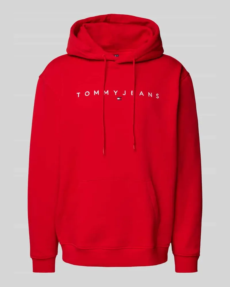 Tommy Hilfiger Regular Fit Hoodie mit Label-Stitching 