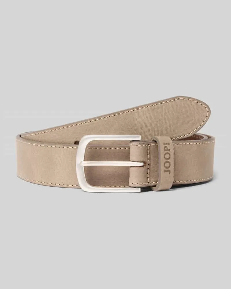JOOP! Gürtel aus echtem Rindsleder Beige