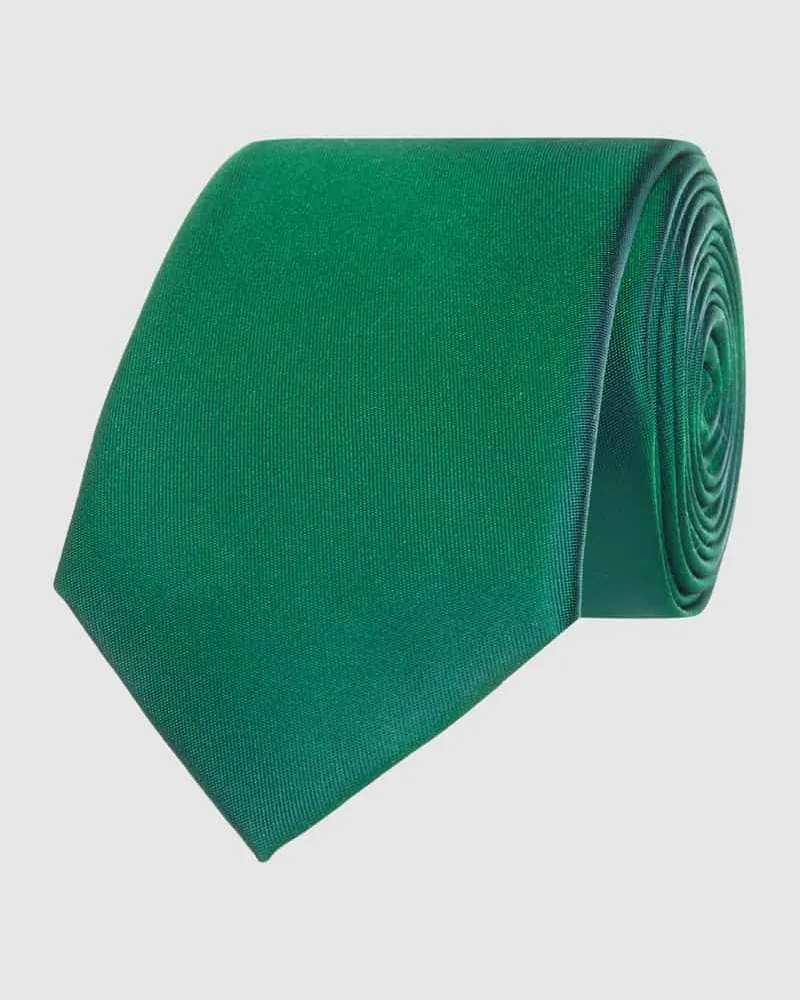 Monti Krawatte aus reiner Seide (6 cm Gruen