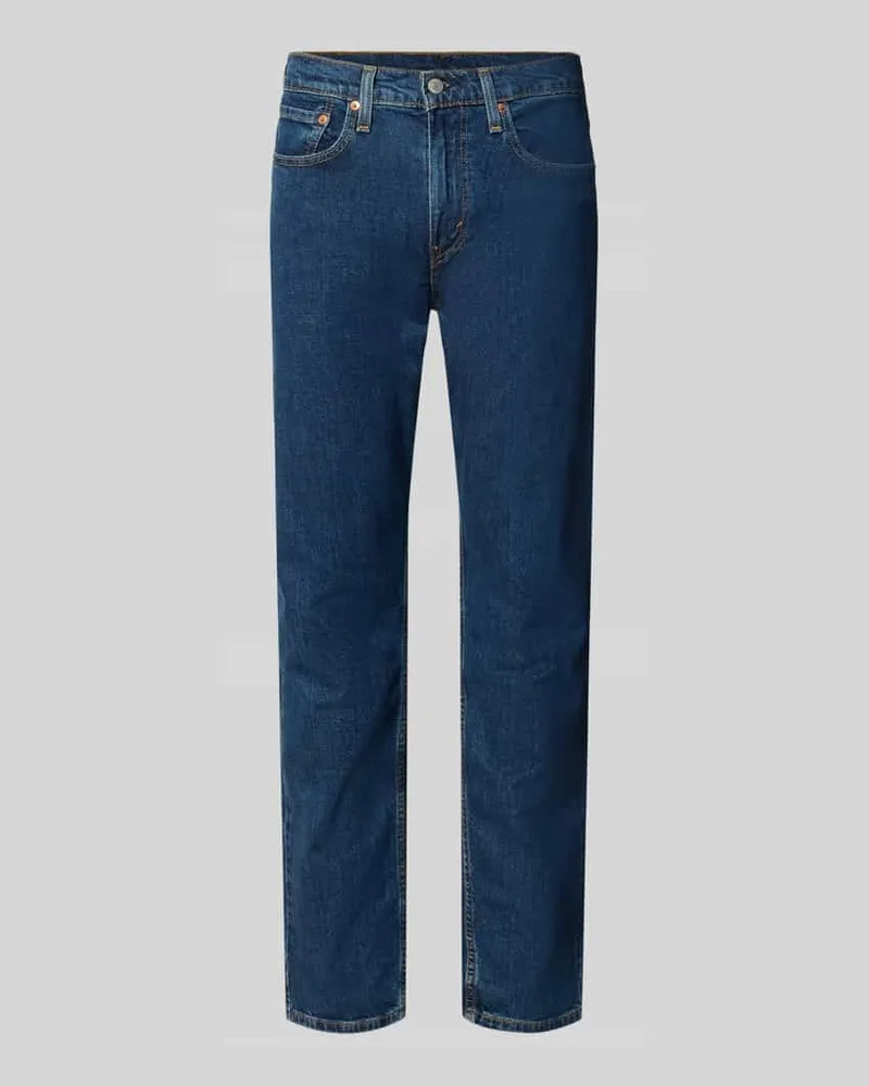 Levi's Tapered Fit Jeans aus Baumwoll-Mix Modell '502 Jeansblau