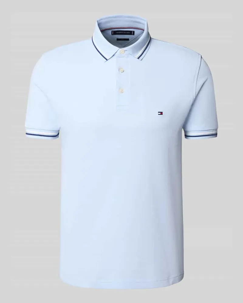 Tommy Hilfiger Regular Fit Poloshirt aus Baumwoll-Mix 