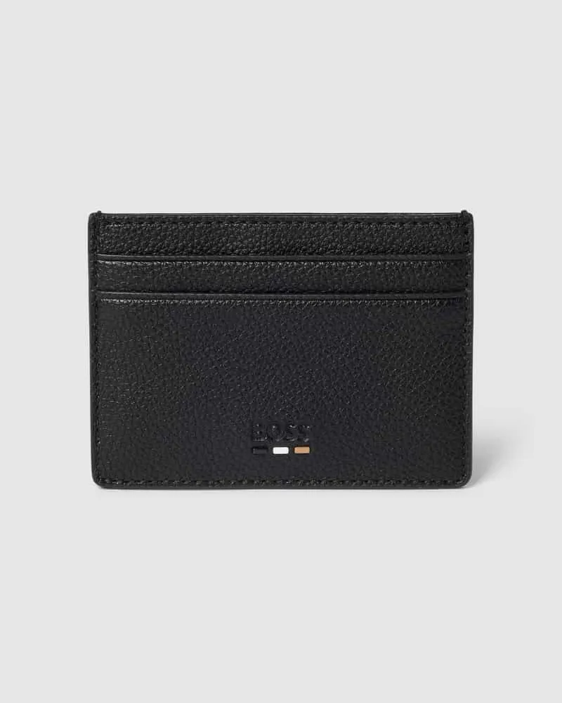 HUGO BOSS Kartenetui mit Logo-Detail Black