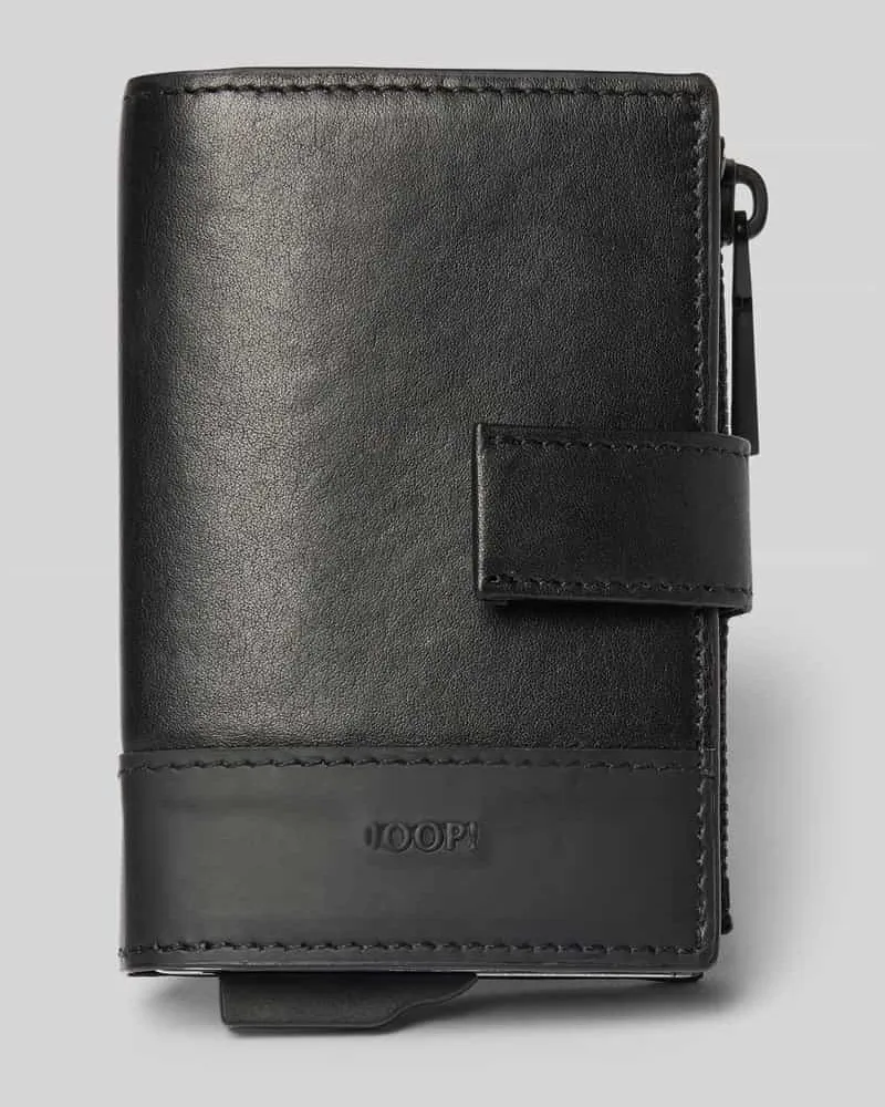 JOOP! Portemonnaie mit Label-Detail Modell 'manciano Black