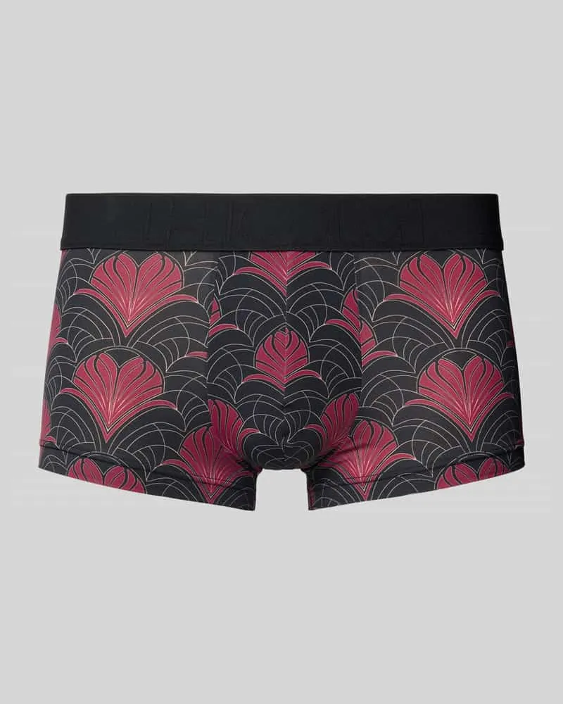 HOM Trunks mit floralem Allover-Print Modell 'Carlyle 
