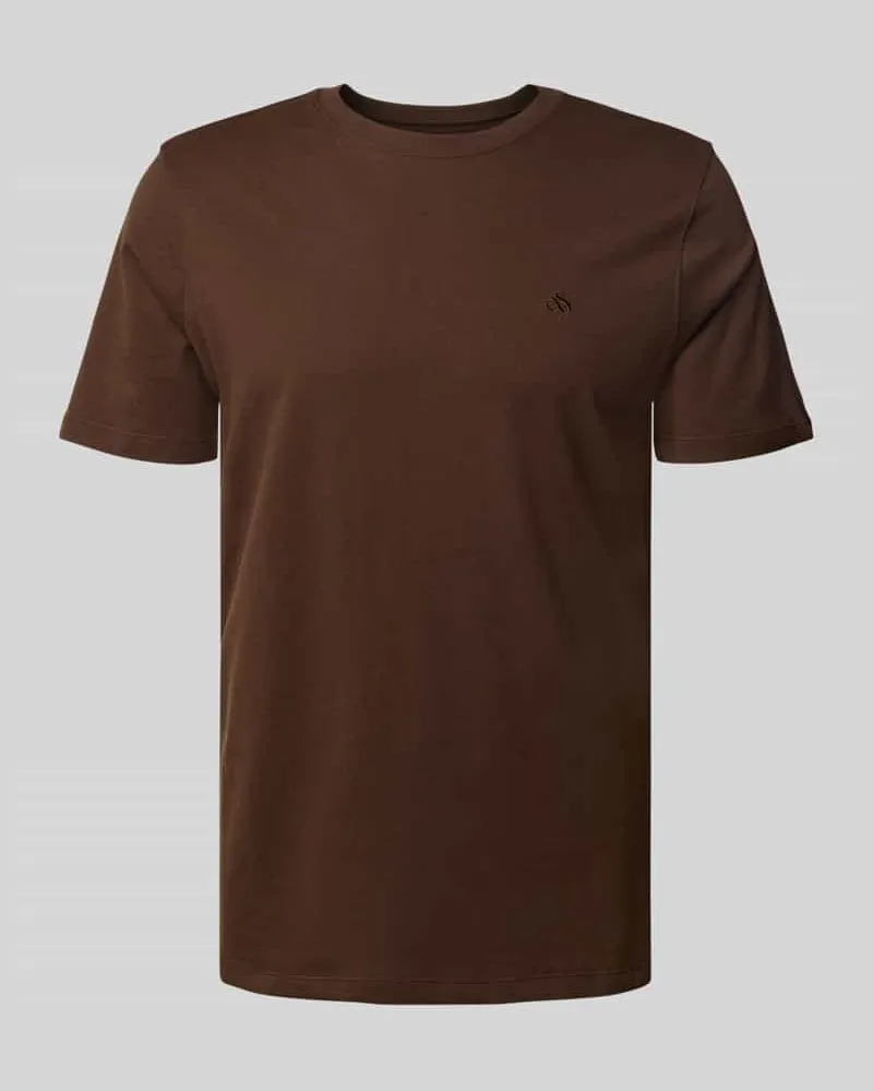 Scotch&Soda Regular Fit T-Shirt mit Label-Stitching 