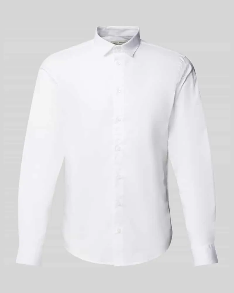 Casual Friday Slim Fit Freizeithemd mit Kentkragen Modell 'Palle 