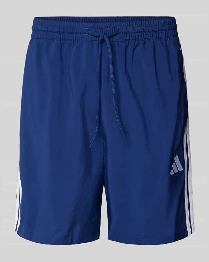 adidas Regular Fit Shorts mit Logo-Stitching 