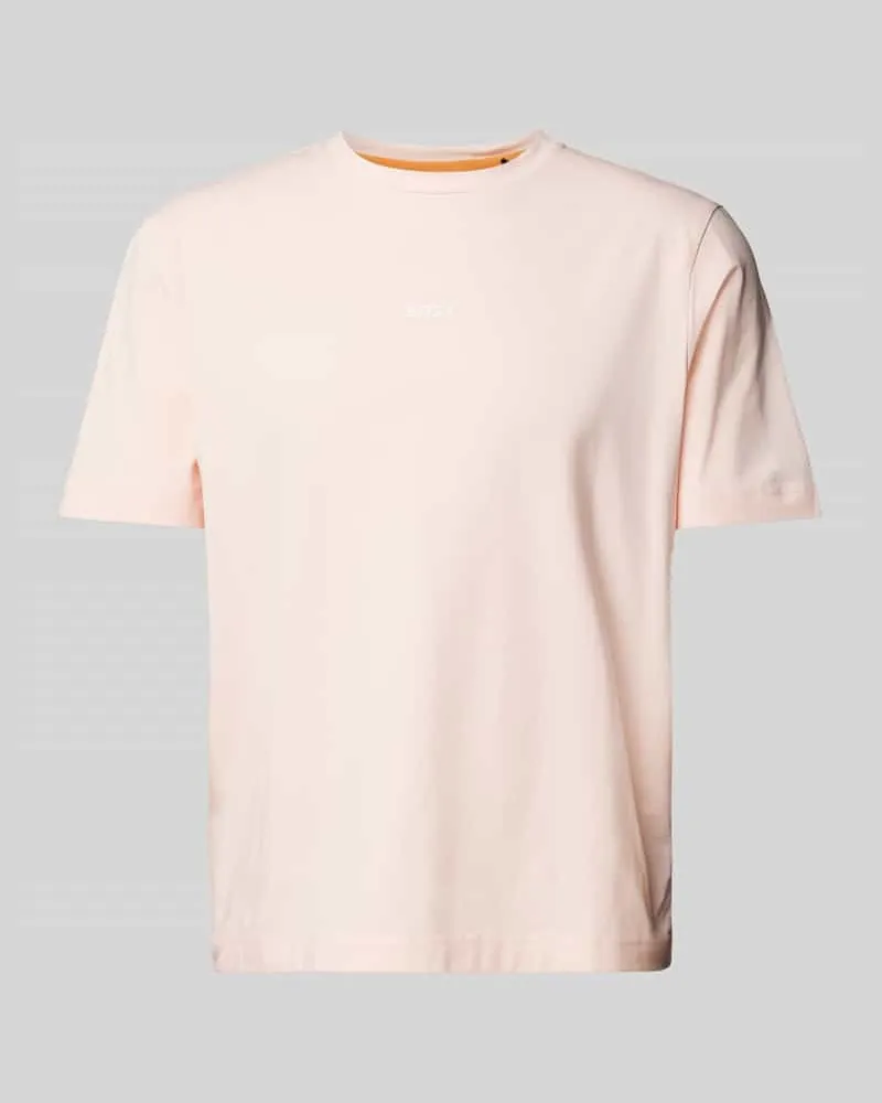 HUGO BOSS T-Shirt mit Label-Print Modell 'TCHUP 